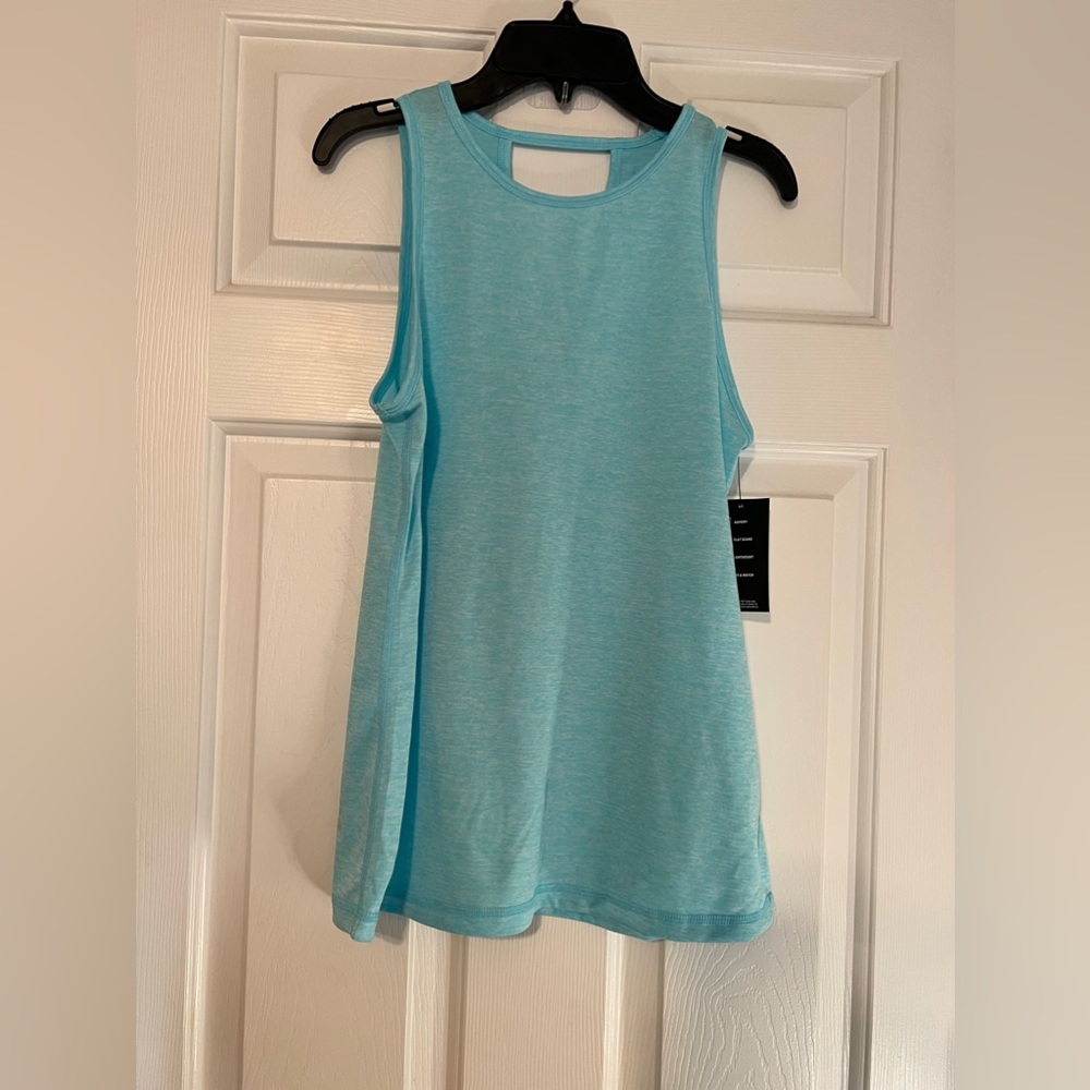 Ideology blue workout tank top